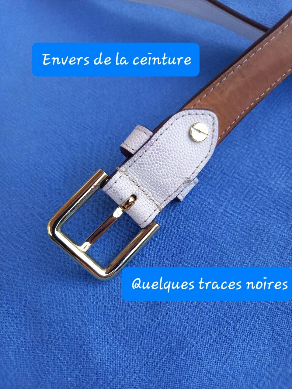 Cinturón de cuero Le Tanneur – photo 7